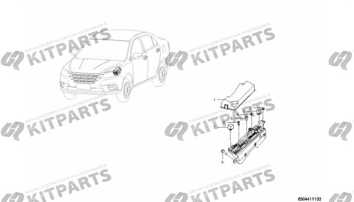 Блок предохранителей (моторного отсека) Lifan