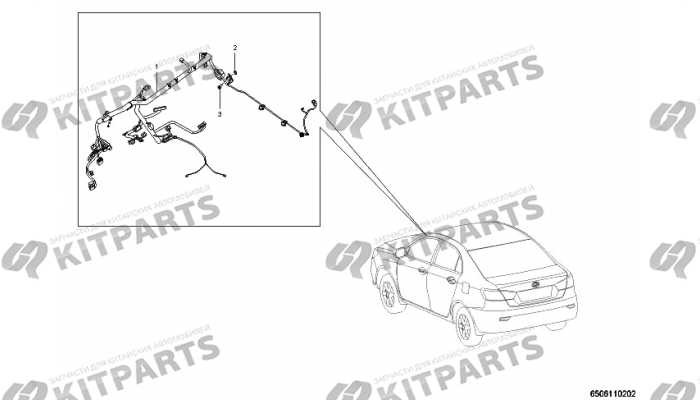 Жгут проводов панели приборов (2) Lifan Solano 2