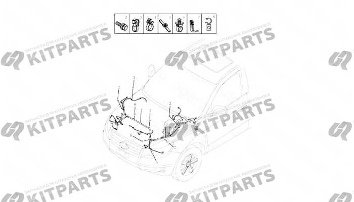 ENGINE COMPARTMENT WIRE HARNESS Geely Emgrand X7