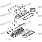Крышка клапанная, прокладки головки блока
